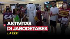 Cover Berita Video,&nbsp;Safari Maskot Piala Dunia 2022, La&rsquo;eeb di Jabodetabek pada Sabtu (6/11/2022)