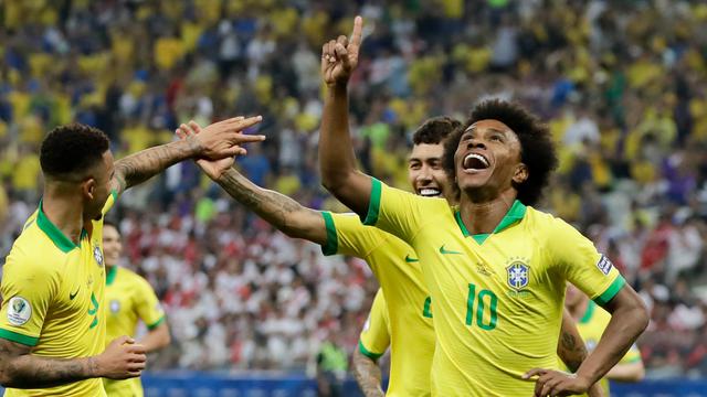 Bantai Peru, Brasil Lolos ke Perempat Final Copa America 2019
