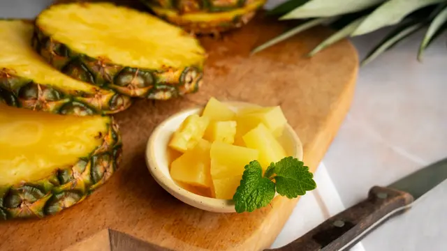 Cut Pineapple