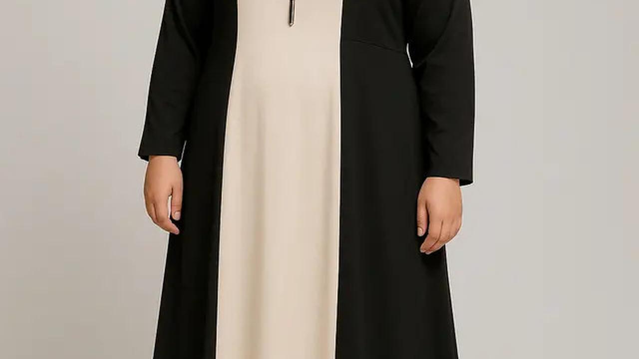 5 Model Gamis Simple tapi Mewah untuk Orang Gemuk, Cocok untuk Acara Formal dan Santai di 2025