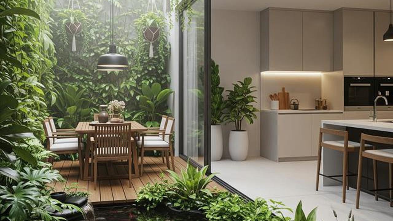7 Inspirasi Teras Mini Dekat Dapur Rumah, Ciptakan Area Nyaman dan Estetik