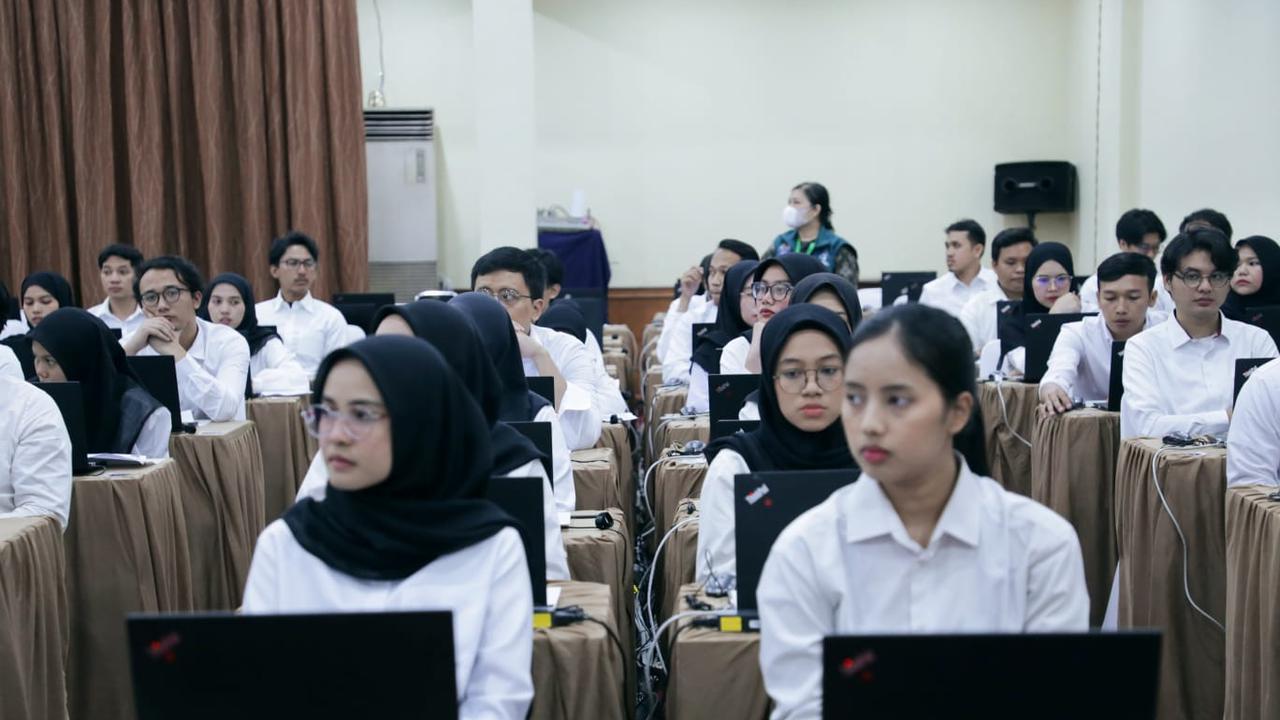 Suasana pelaksanaan SKD CPNS 2024 Kementerian PANRB T.A 2024 di Kota Bandung, Jumat (18/10/2024). Dok Kementerian PANRB