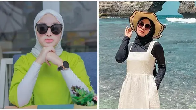 6 Potret Beda Penampilan Santyka Fauziah dan Putri Delina, Terpaut Usia 7 Tahun