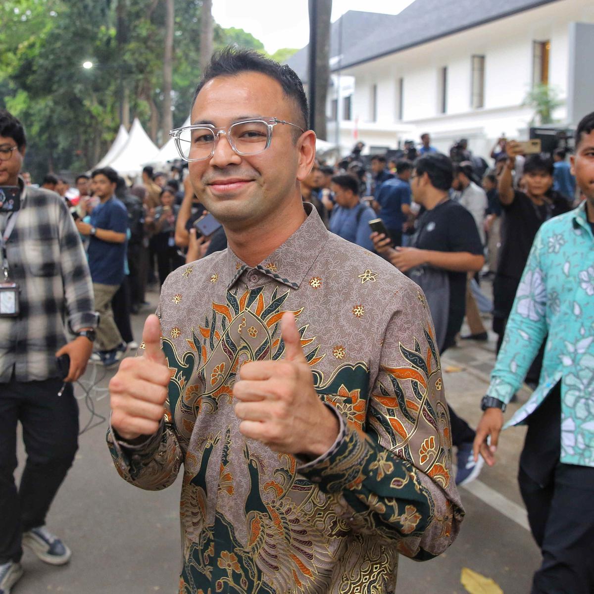 Raffi Ahmad kunjungi kediaman Prabowo