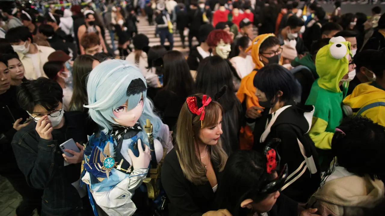 Polisi Jepang Jaga Ketat Perayaan Halloween di Tokyo