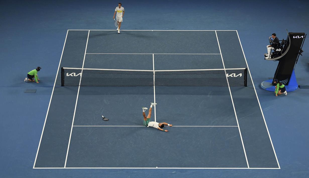 Kemenangan ini membuat petenis 33 tahun tersebut mempertahankan gelar juara miliknya. Tahun lalu, Djokovic juga tampil sebagai pemenang Australia Open.