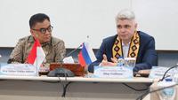 UBL menjalin kerja sama akademik dengan The National Research Lobachevsky State University of Nizhny Novgorod, Rusia. (Liputan6.com/Ardi Munthe)