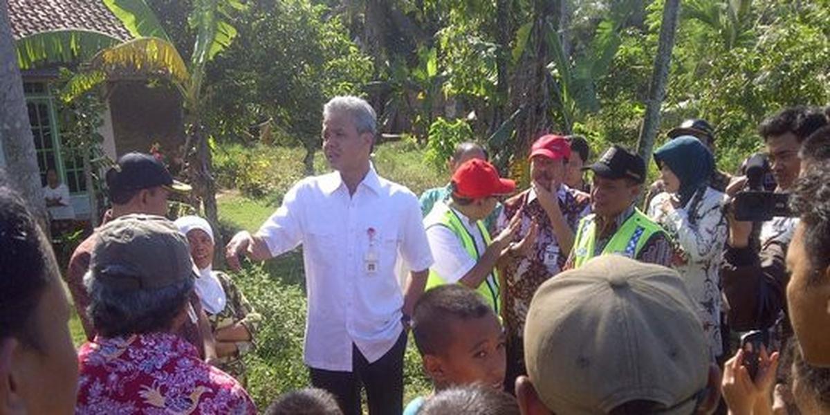 Ganjar langsung telepon menteri pekerjaan umum