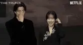 Potret Gong Yoo dan Seo Hyun Jin dalam konferensi pers. (Foto: Netflix)