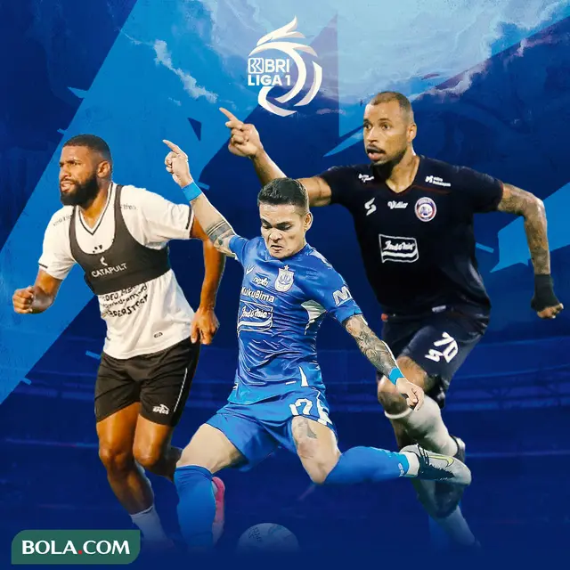 Liga 1 - Pemain Asing Anyar yang Langsung Mencuri Perhatian di Liga 1 Musim Ini