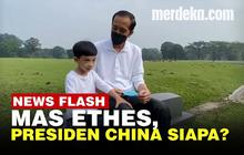 VIDEO: Reaksi Jokowi Saat Jan Ethes Jawab Pertanyaan Terkait Amerika dan Rusia