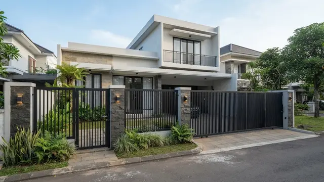Ide Pagar Rumah Hemat Material