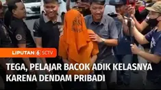 Aksi pembacokan dilakukan seorang pelajar terhadap adik kelasnya di salah satu SMA di Kecamatan Warungkiara, Kabupaten Sukabumi, Jawa Barat. Pelaku melakukan pembacokan di depan ruangan kelas korban.