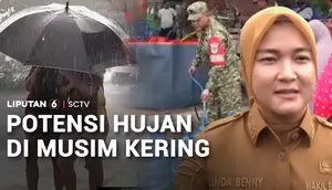 Waspada, Potensi Hujan di Musim Kering