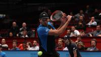 Ivo Karlovic mengalahkan Andreas Seppi, di laga pembuka yang digelar di Stadthalle Arena, Wina, Austria, Selasa (20/10/2015) dini hari WIB.