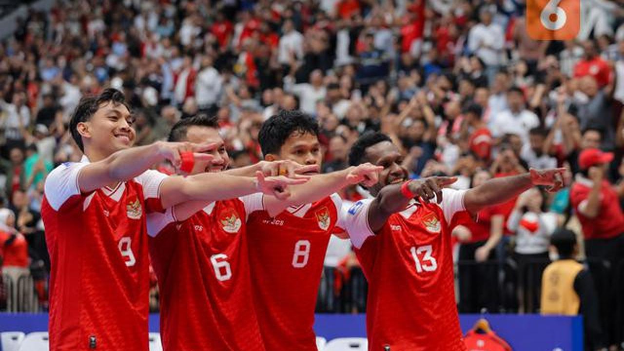 Indonesia Arena Full House, Pemain Timnas Futsal Indonesia Tak Gentar Hadapi Iran