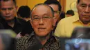 Aburizal Bakrie (Ical) memutuskan menggugat putusan Menteri Hukum dan HAM Yasonna Laoly ke Pengadilan Tata Usaha Negara (PTUN), Jakarta, Selasa (10/3/2015).(Liputan6.com/Herman Zakharia)