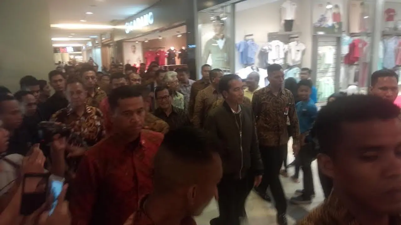 Jokowi di Balikpapan