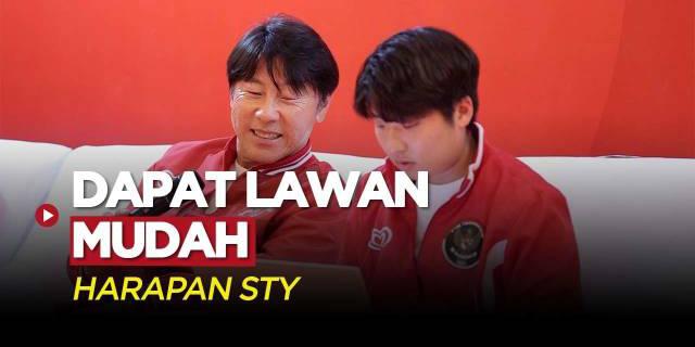 VIDEO: Shin Tae-yong Berharap Indonesia Dapat Lawan Mudah pada Drawing Piala Dunia U-20 2023