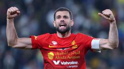 Al-Nassr takluk 1-2 dari Al-Qadisiyah di Stadion Al Awwal Park, Jumat (9/1/2026) dini hari WIB. (AFP/Fayez Nureldine)