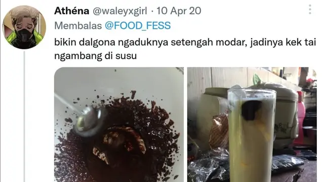 6 Potret Apes Makanan Berubah Warna Ini Tak Sesuai Ekspektasi, Bikin Senyum Tipis