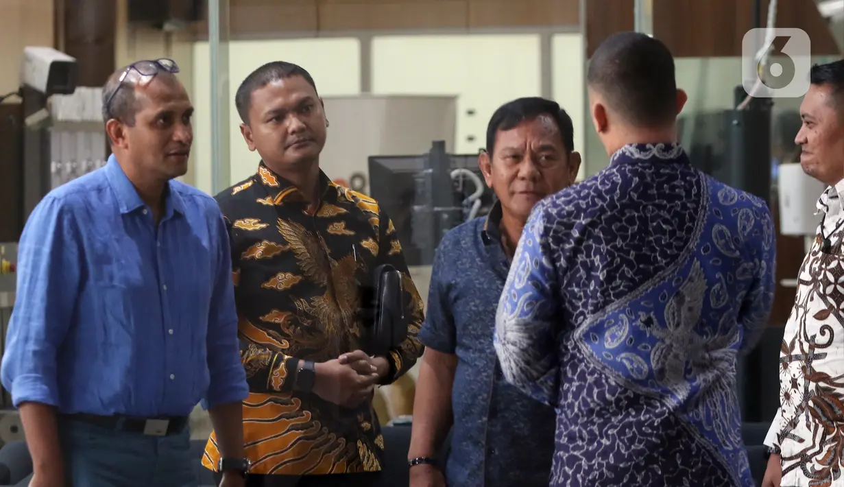 Kedatangannya untuk klarifikasi terkait penyelidikan dugaan penerimaan gratifikasi Rp7 miliar.  (Liputan6.com/Helmi Fithriansyah)
