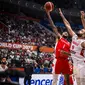Duel sengit Kanada melawan Lebanon di FIBA World Cup 2023 (Dok FIBA)