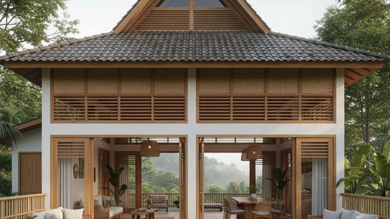 7 Model Rumah Tropis di Area Perbukitan dengan Ventilasi Alami yang Bikin Adem Sepanjang Hari, Nyaman dan Hemat Energi