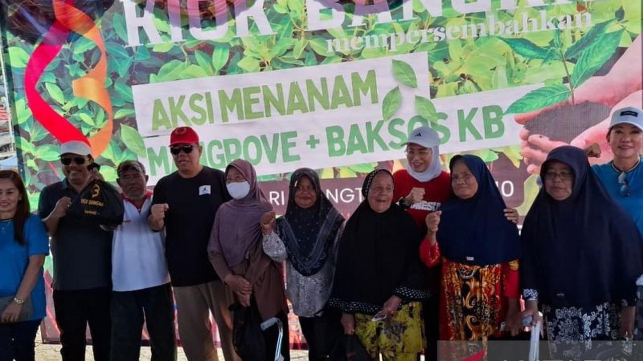 Gubernur Babel dan Kiok Bangka Salurkan Ratusan Bantuan Sembako Cheng Beng