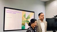 Narasumber media briefing Kearney, Shirley Santoso, Direktur Utama Kearney Indonesia dan Som Panda, Principal di Kearney Indonesia pada Kamis (05/12/2024).