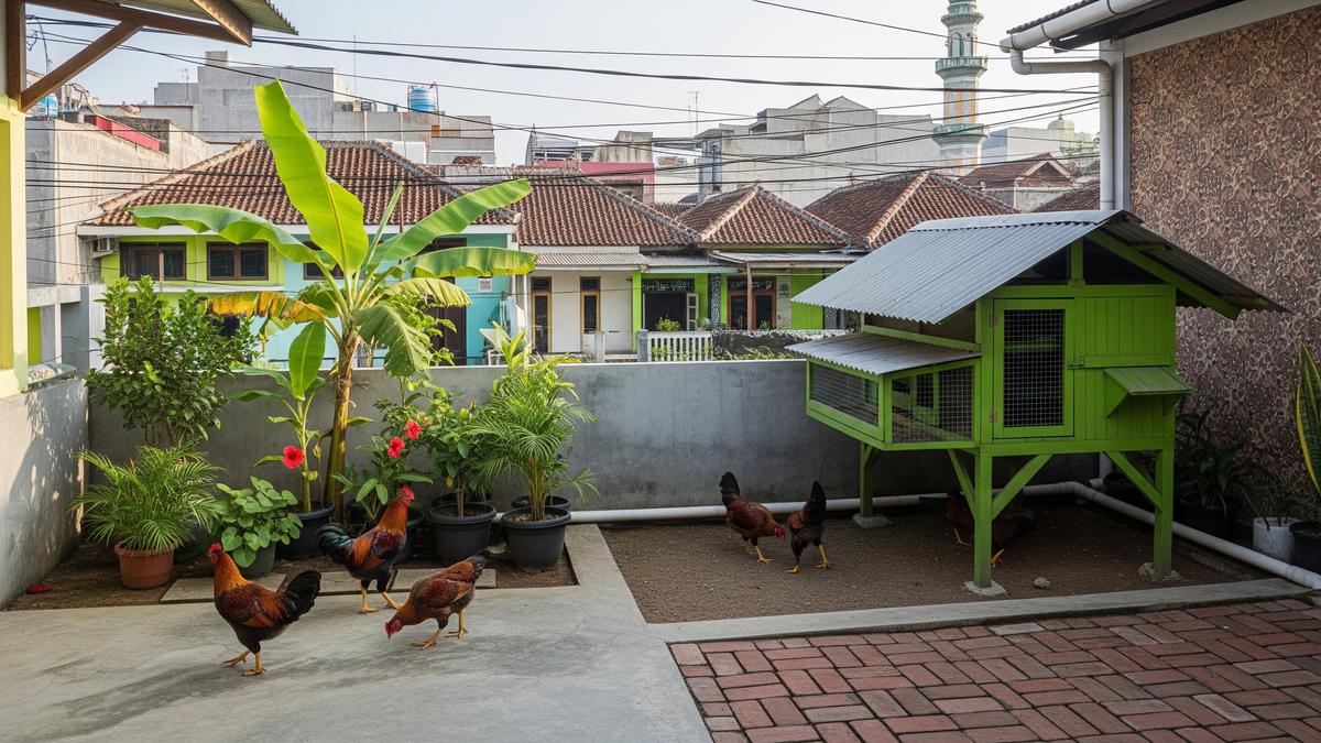 11 Tips Pelihara Ayam di Kota Minim Lahan, Aman dan Tetap Rukun dengan Tetangga