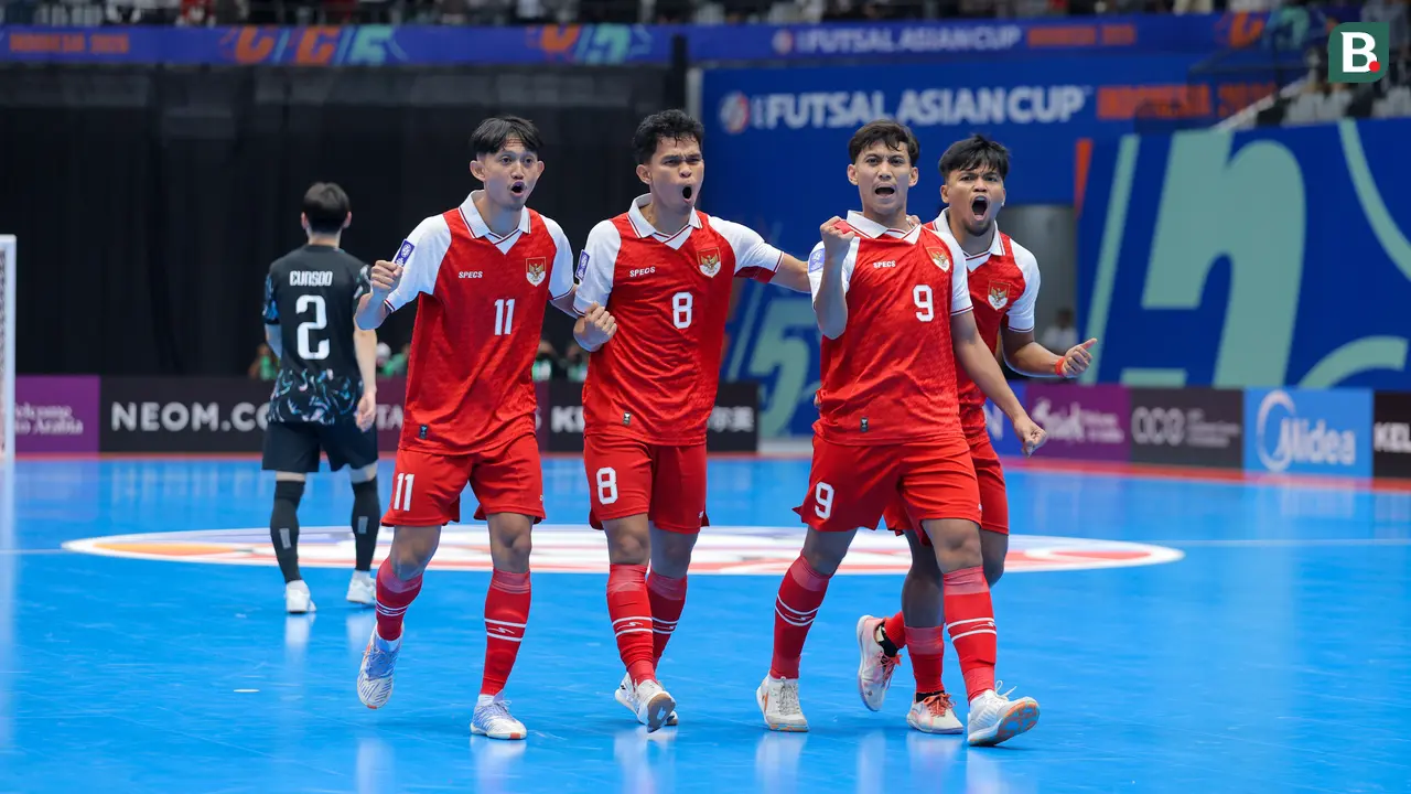Foto: Ditonton Shin Tae-yong, Timnas Futsal Indonesia Bantai Korea Selatan di Grup A Piala Asia 2026