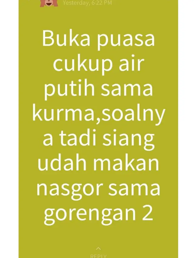 6 Status WhatsApp Tentang Buka Puasa Bikin Ini Ketawa Garing