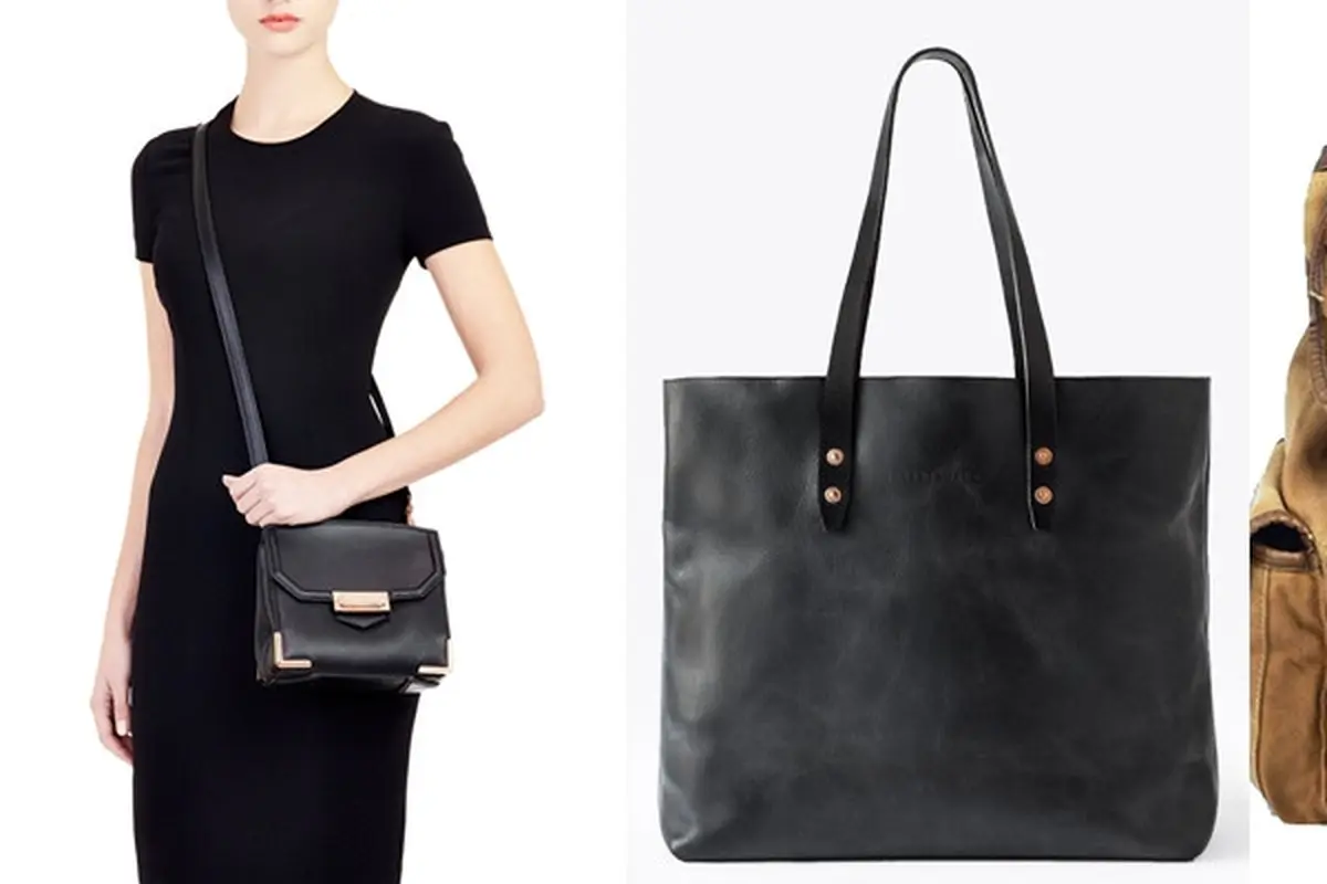 [Bintang] Gaya dengan Mini Sling Bag, Black Tote Bag, dan Backpack