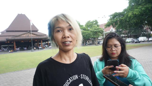 Aksi Tolak Perdagangan Daging Anjing di Solo