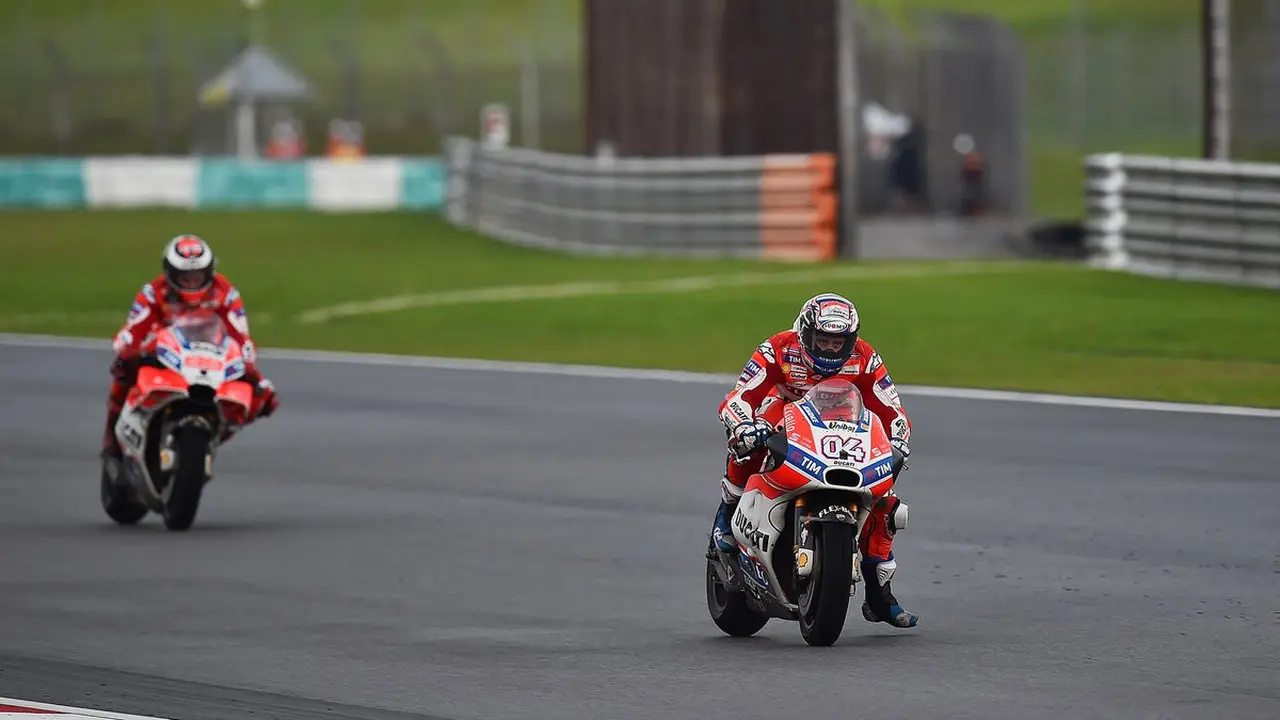 Jorge Lorenzo dan Andrea Dovizioso