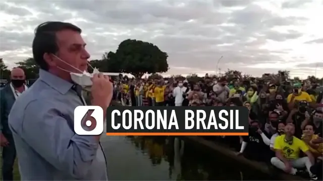 VIDEO: Hasil Tes Ketiga, Presiden Brasil Jair Bolsonaro Masih Positif Covid-19