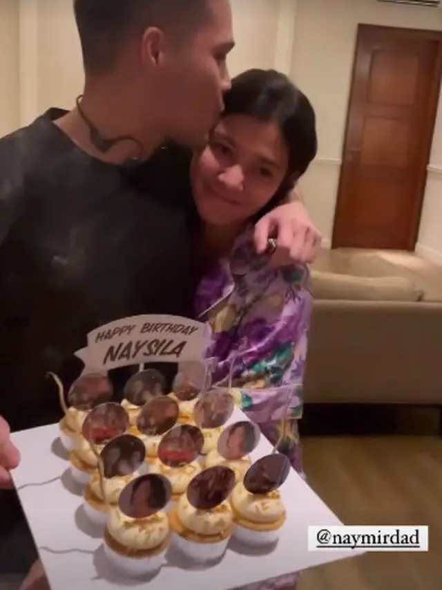 Dapat Kejutan dari Kekasih, Ini 7 Momen Ulang Tahun Naysilla Mirdad