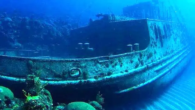 Kuburan kapal karam di Segitiga Bermuda