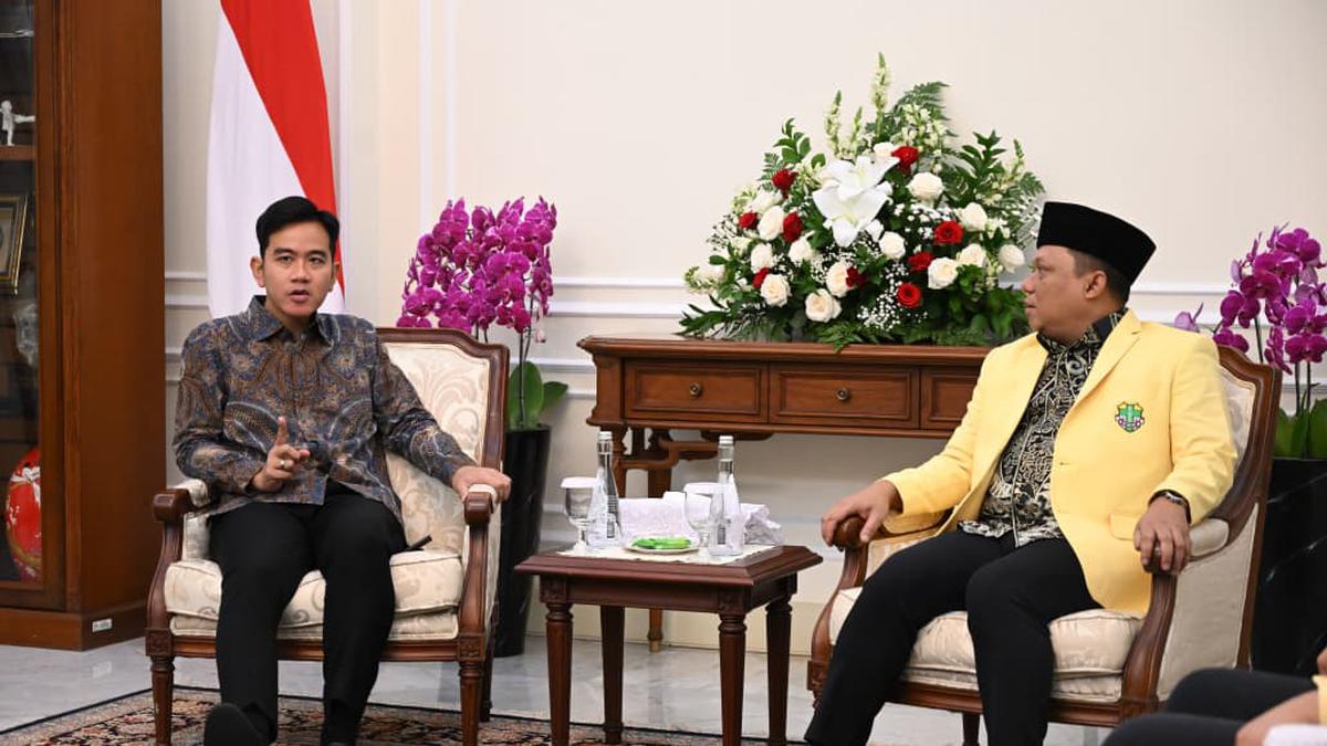 Gibran Terima Laporan Rapimnas Pemuda Katolik, Komit Buka Ruang Dialog soal Papua