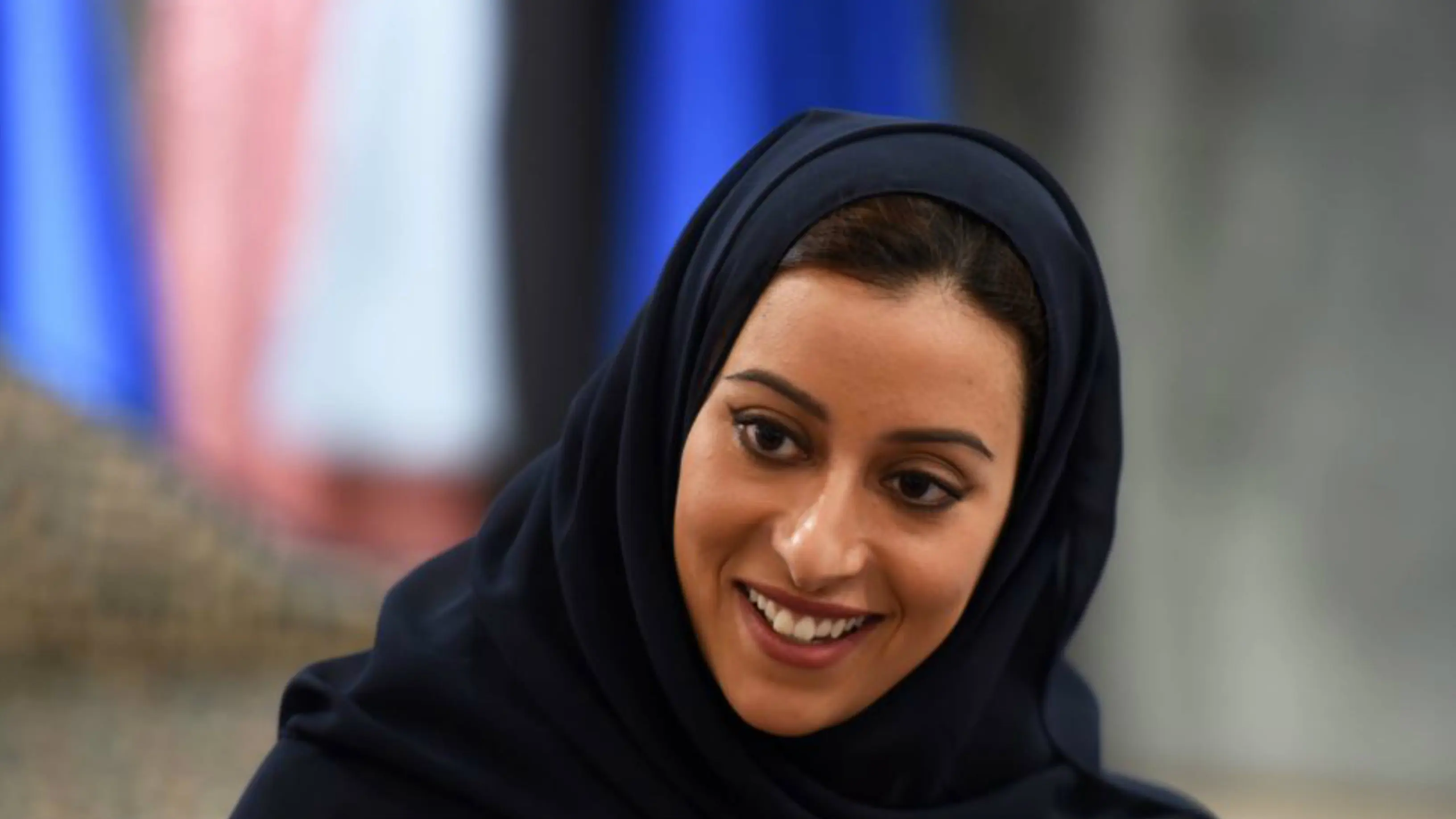 Putri Naura, Duta Mode Arab Saudi. (AFP)