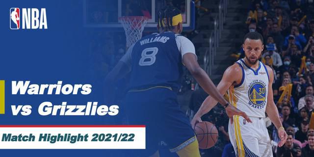 VIDEO: Golden State Warriors Amankan Posisi Final NBA Wilayah Barat Usai Kalahkan Memphis Grizzlies 110-96