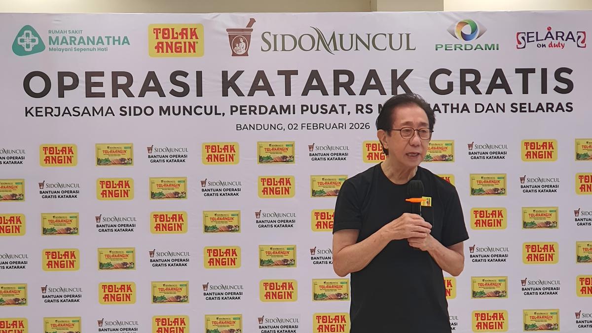 Konsisten Hadir untuk Sesama, Sido Muncul Gelar Operasi Katarak Gratis 200 Mata di RS Maranatha