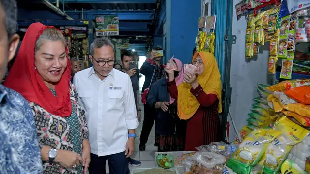 Mendag Bersama Wali Kota Semarang Jelaskan Penyebab Kenaikan Harga Pangan