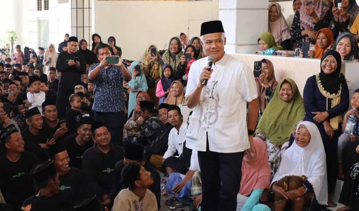 Ganjar mengaku sudah berpengalaman menjalankan turunan UU Pesantren saat menjabat Gubernur Jateng. Sehingga bukan tak mungkin menjalankan UU Pesantren.&nbsp;