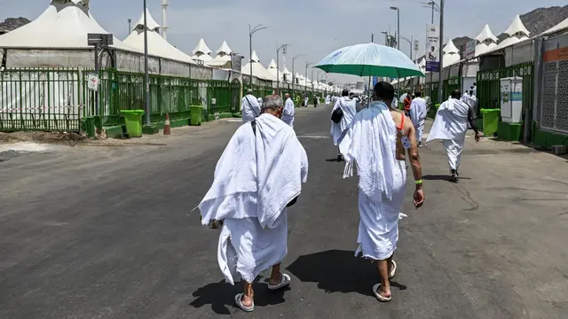 Tenda Jemaah Haji di Mina