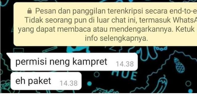 6 Chat Kurir Gombal Saat Mau Antar Paket Ini Bikin Senyum