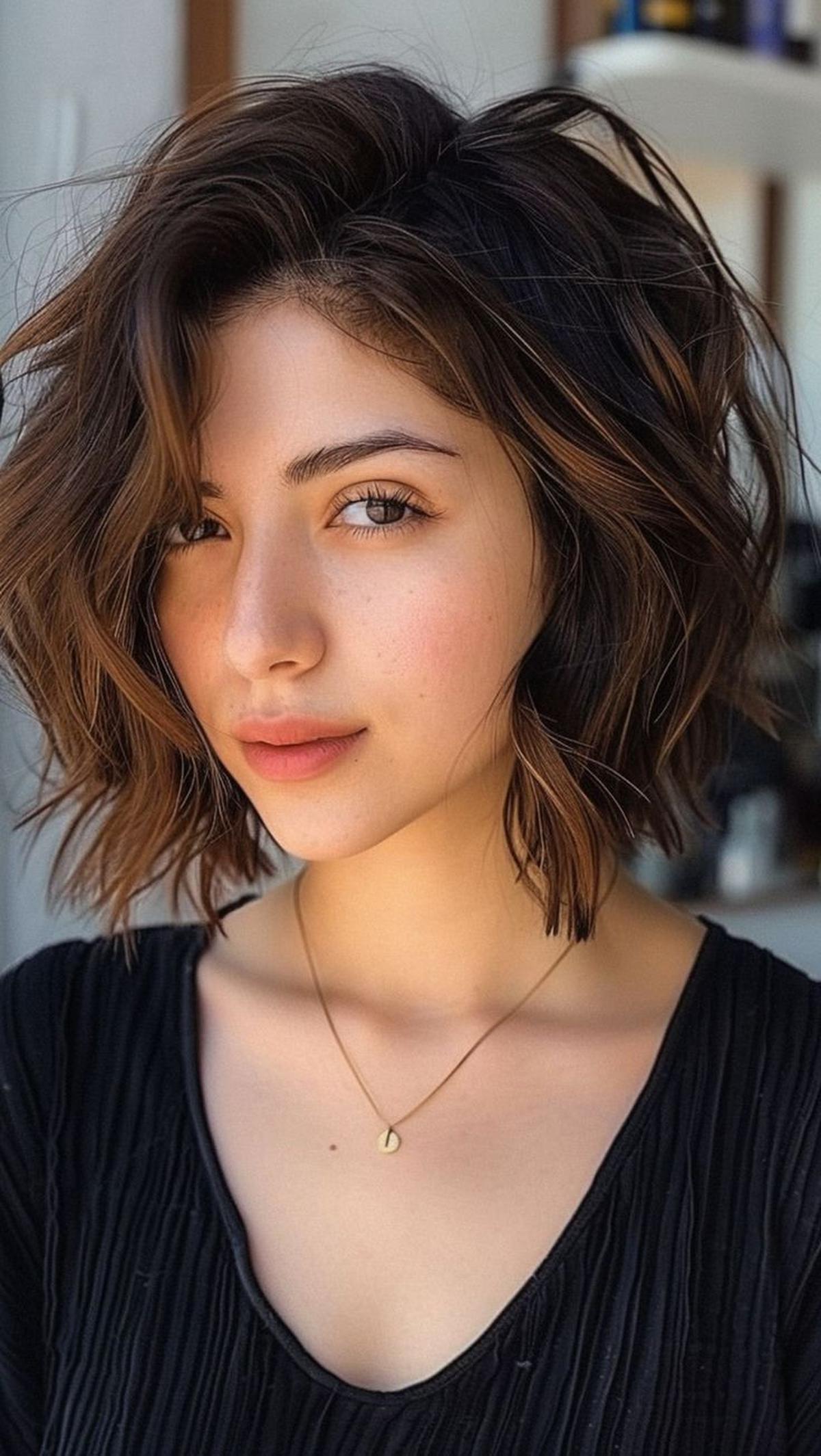 <b>Gaya Rambut Wavy Bob</b>