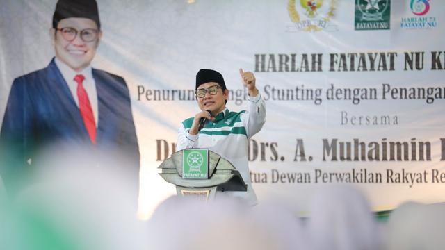 Wakil Ketua DPR RI bidang Korkesra Abdul Muhaimin Iskandar (Gus Imin)