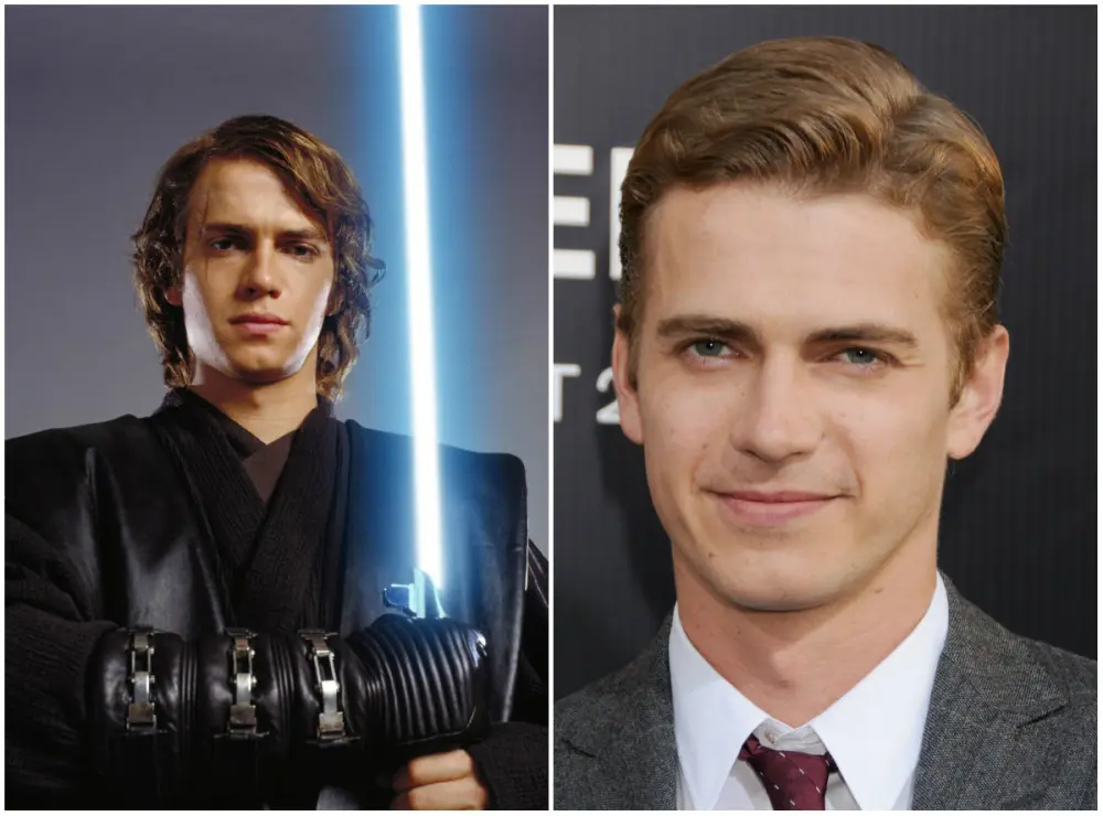 Hayden Christensen pemeran Anakin Skywalker di prekuel Star Wars. Foto: via brightside.me